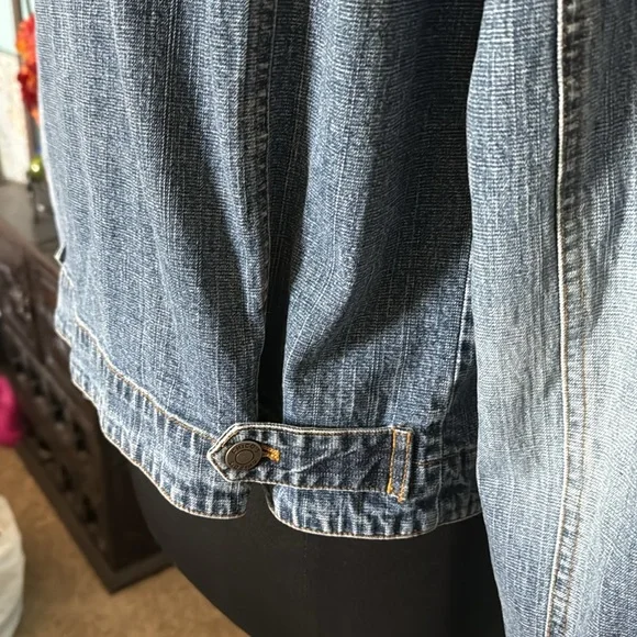 Chicos Jean jacket, long sleeve - Picture 4 of 6